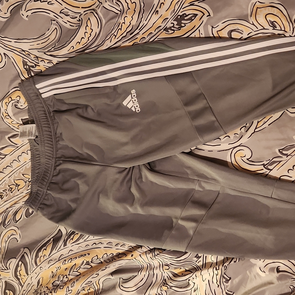 Grey Adidas Pants
